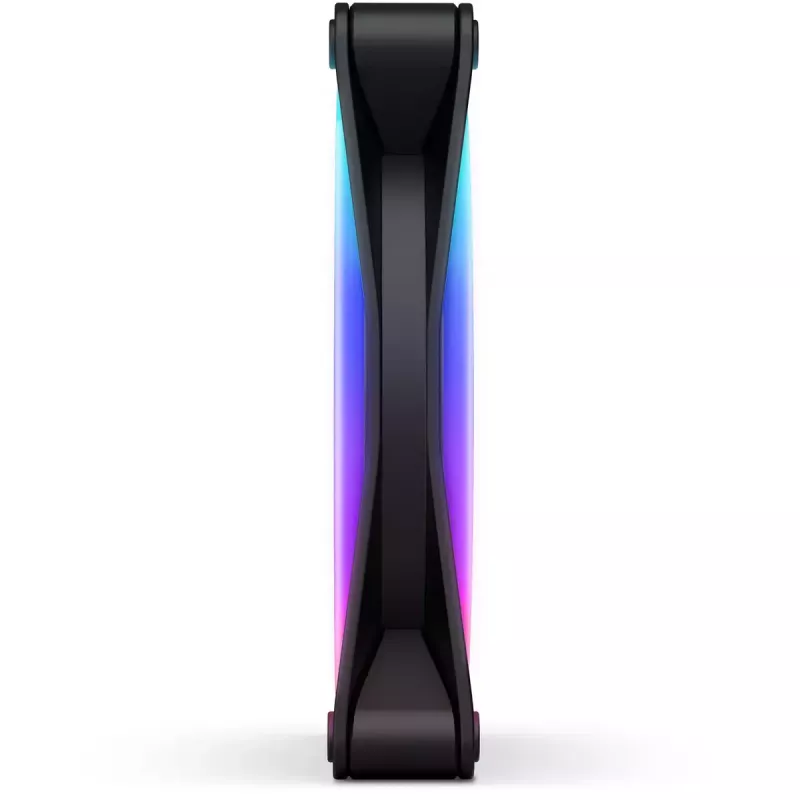 Ventilators NZXT F120 RGB DUO 12 cm melns 500–1800 RPM 2.42 mmH2O