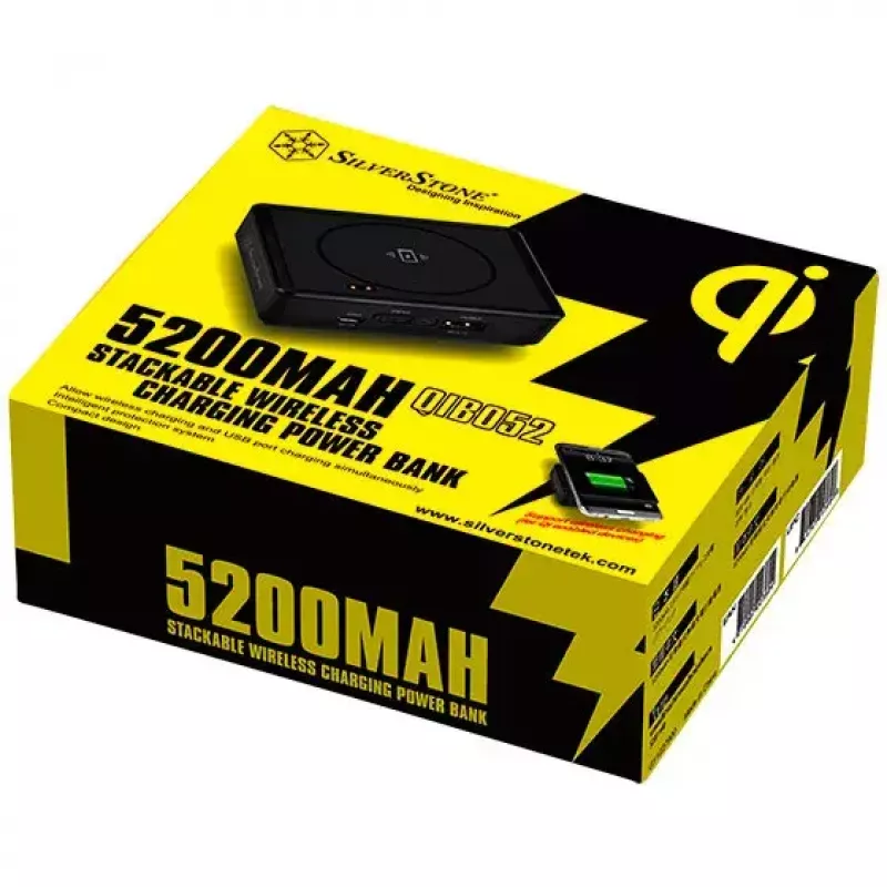 Portable Battery Silverstone QIB052 5200 mAh