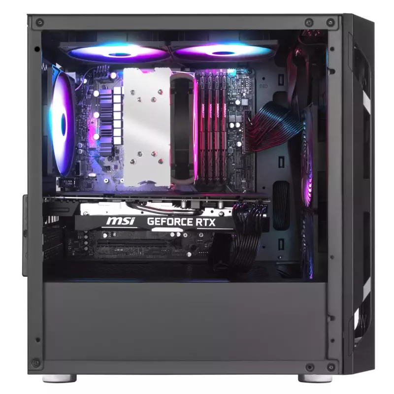 PC Case Silverstone FARA H1M PRO Micro Tower Melns