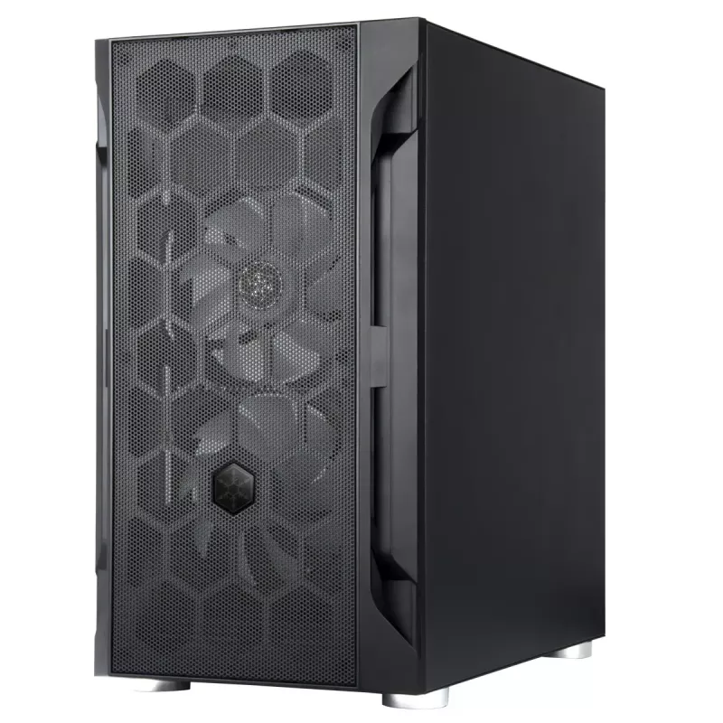 PC Case Silverstone FARA H1M PRO Micro Tower Melns