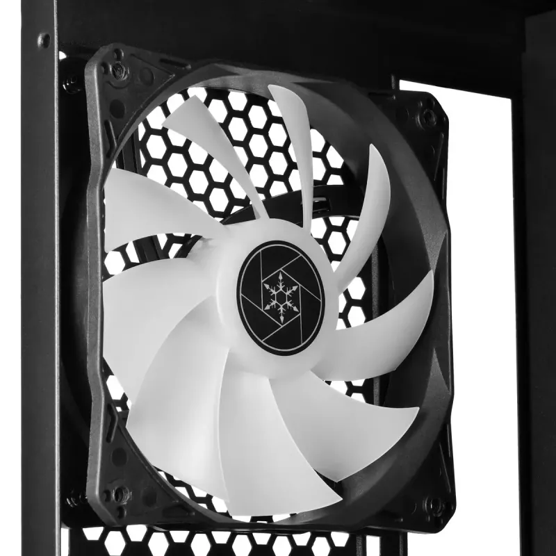 PC Case Silverstone FARA H1M PRO Micro Tower Melns