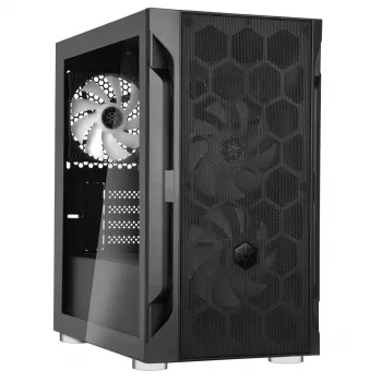PC Case Silverstone FARA H1M PRO Micro Tower Melns