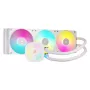 CORSAIR CPU dzesētājs - Icue Link Titan 360 Rx RGB Aio šķidruma dzesētājs - balts