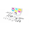 CORSAIR CPU dzesētājs - Icue Link Titan 360 Rx RGB Aio šķidruma dzesētājs - balts