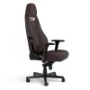 Spēļu krēsls noblechairs LEGEND — polsterēts sēdeklis, brūns, 520 mm platums, 132–142 cm augstums, maksimālā slodze 150 kg