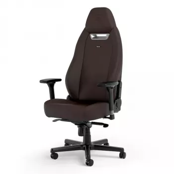 Spēļu krēsls noblechairs LEGEND — polsterēts sēdeklis, brūns, 520 mm platums, 132–142 cm augstums, maksimālā slodze 150 kg