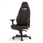 Spēļu krēsls noblechairs LEGEND — polsterēts sēdeklis, brūns, 520 mm platums, 132–142 cm augstums, maksimālā slodze 150 kg