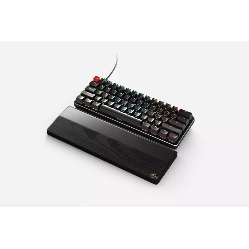 Koka plaukstas balsts tastatūrai Glorious PC Gaming Race GV-75-DARK Melns