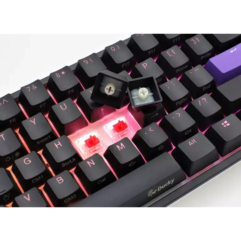 Ducky One 2 Pro Mini tastatūra Spēļu USB QWERTY US English Melns