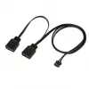 Gaisa dzesētājs Silverstone Air Slimmer 120 12 cm melns caurspīdīgs