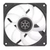 Gaisa dzesētājs Silverstone Air Slimmer 120 12 cm melns caurspīdīgs
