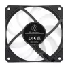 Gaisa dzesētājs Silverstone Air Slimmer 120 12 cm melns caurspīdīgs