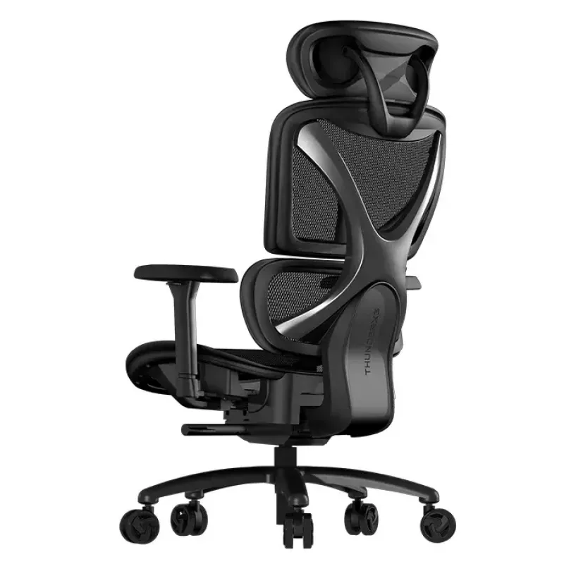 Tīklsēdeklis ThunderX3 XTC Mesh tīklveida atzveltne Melns augstums 118–126 cm