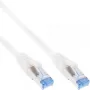 InLine komutācijas kabelis S/FTP PiMF Cat.6A halogen free 500MHz balta 5m