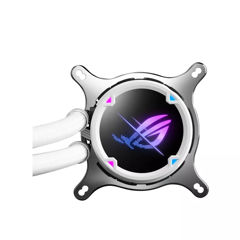 ASUS ROG STRIX LC II 240 ARGB balta Edition Procesora šķidruma dzesētājs Viss-vienā 12 cm 1 gab.