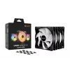 be quiet LIGHT WINGS LX 120mm PWM 3-Pack Melns datora korpusa ventilators 12 cm 3 gab.