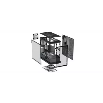 PC Case HYTE Y40 Midi Tower Melns