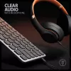 Axagon HMC-KB-GE, USB 5Gbps centrmezgls ar tastatūru, HDMI 4K/60Hz, 3x USB-A, SD/mSD, audio, PD 100, vācu izkārtojums