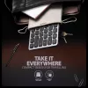 Axagon HMC-KB-GE, USB 5Gbps centrmezgls ar tastatūru, HDMI 4K/60Hz, 3x USB-A, SD/mSD, audio, PD 100, vācu izkārtojums