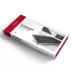 Axagon HMC-KB-GE, USB 5Gbps centrmezgls ar tastatūru, HDMI 4K/60Hz, 3x USB-A, SD/mSD, audio, PD 100, vācu izkārtojums