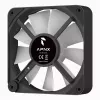 Ventilators APNX FP2-120 PWM ARGB Maksimālā gaisa plūsma 83.87 cfm Melns