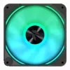 Ventilators APNX FP2-120 PWM ARGB Maksimālā gaisa plūsma 83.87 cfm Melns