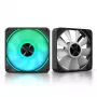 Ventilators APNX FP2-120 PWM ARGB Maksimālā gaisa plūsma 83.87 cfm Melns