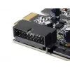 Saskarnes karte Silverstone EC04-E iekšējā USB 3.2 Gen 1