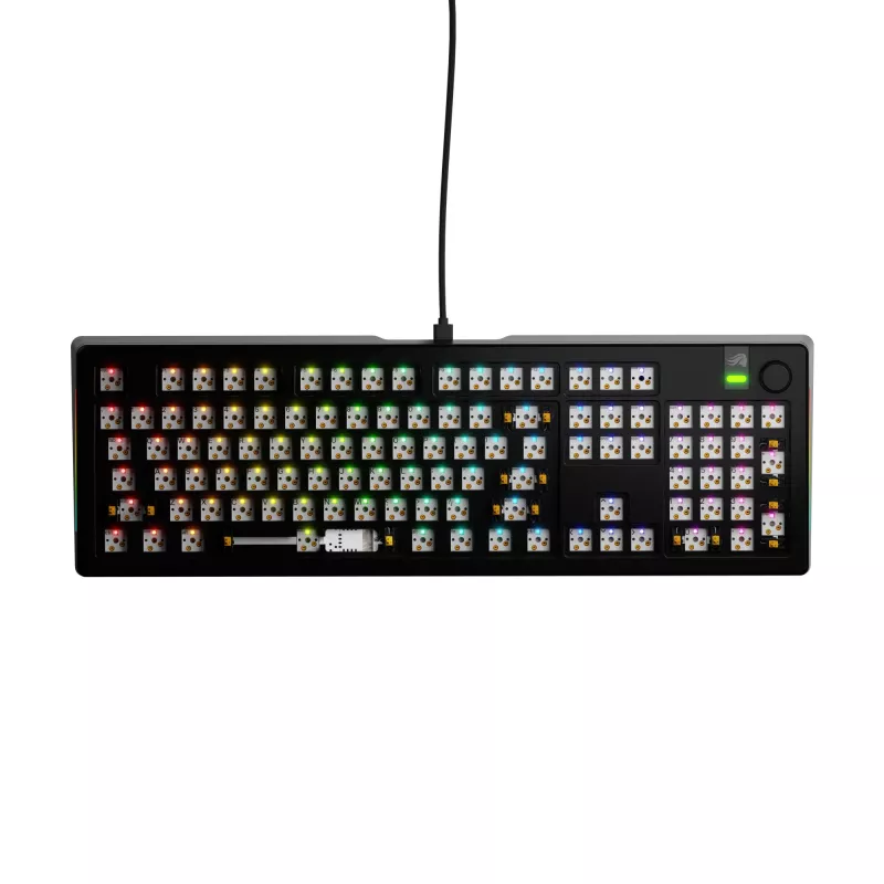 Glorious PC Gaming Race GMMK 3 PRO Barebones tastatūra pilnizmēra USB RGB LED