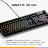 Glorious PC Gaming Race GMMK 3 PRO Barebones tastatūra pilnizmēra USB RGB LED
