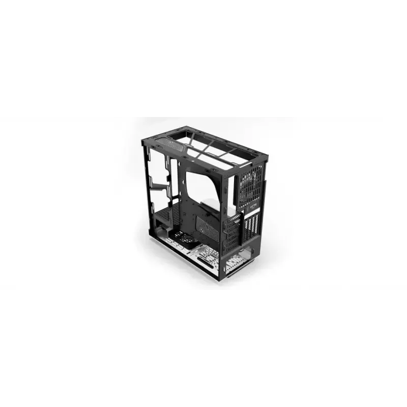 PC korpuss HYTE Y40 Midi Tower melns, balts