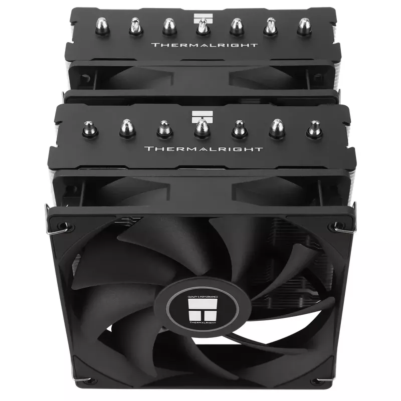 Gaisa dzesētājs Thermalright Phantom Spirit 120 SE 12 cm Melns 66.17 cfm