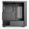 Aerocool D501A Midi Tower Melns, Wood