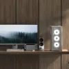 Aerocool D501A Midi Tower Melns, Wood