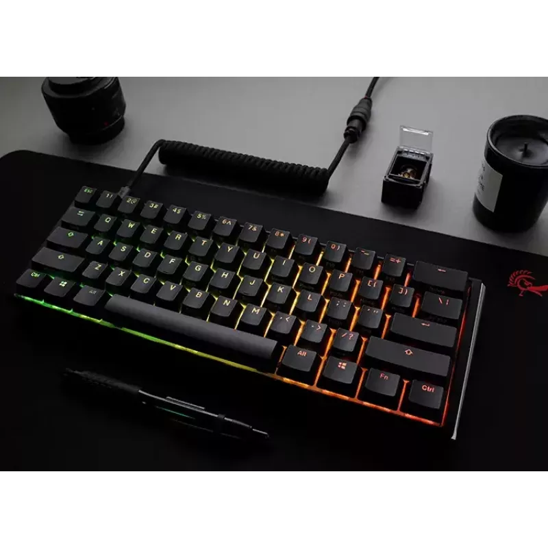 Ducky One 3 Classic Mini klaviatūra spēlēm USB mehāniska 61 taustiņš RGB