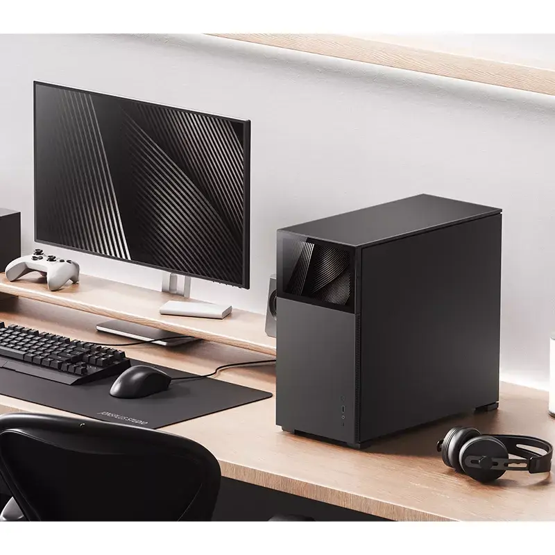 PC korpuss Jonsbo D41 STD Midi Tower melns