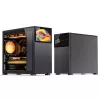 PC korpuss Jonsbo D41 STD Midi Tower melns