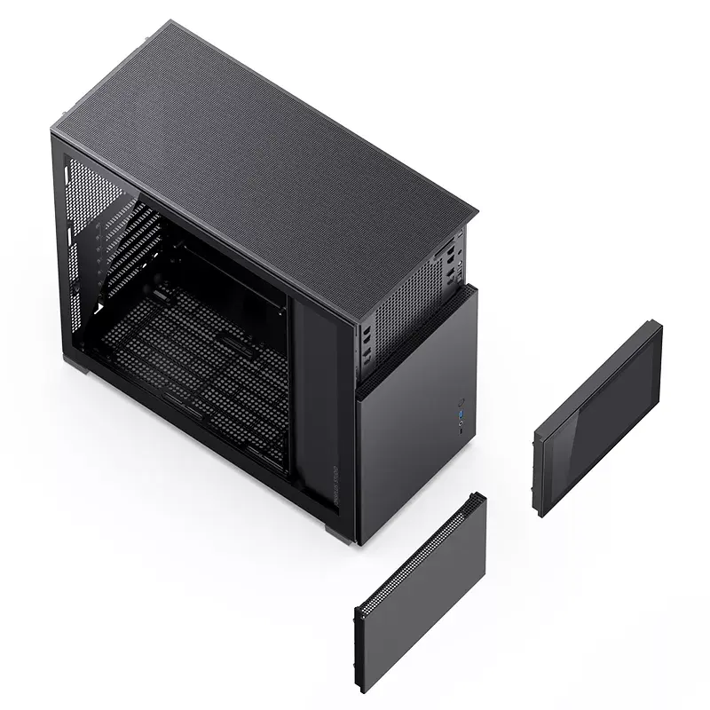 PC korpuss Jonsbo D41 STD Midi Tower melns