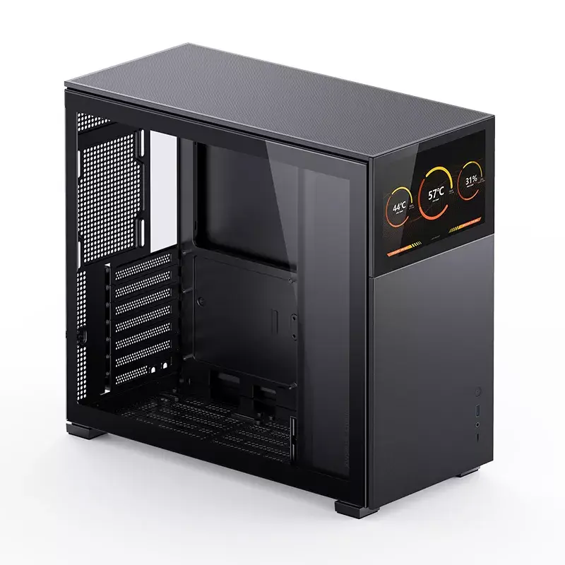 PC korpuss Jonsbo D41 STD Midi Tower melns