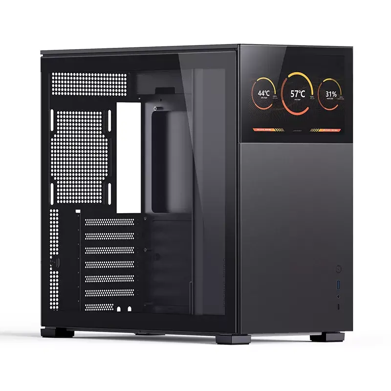 PC korpuss Jonsbo D41 STD Midi Tower melns