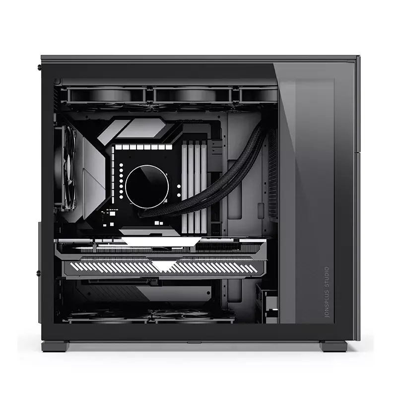 PC korpuss Jonsbo D41 STD Midi Tower melns