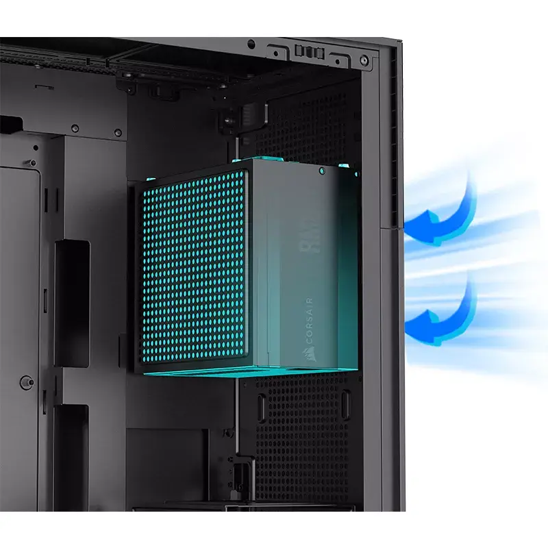 PC korpuss Jonsbo D41 STD Midi Tower melns