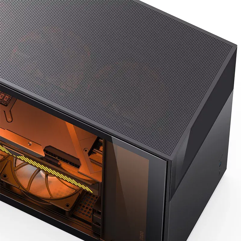 PC korpuss Jonsbo D41 STD Midi Tower melns