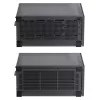 PC korpuss Jonsbo D41 STD Midi Tower melns