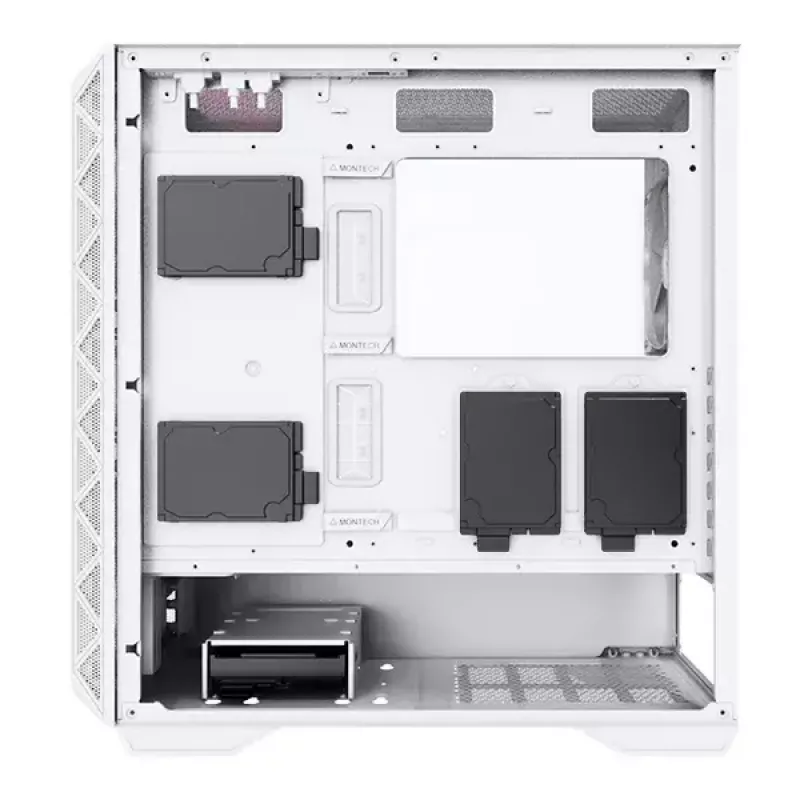 PC korpuss Montech AIR 903 BASE Midi Tower balts