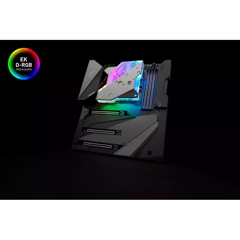 Ūdens bloks EK Water Blocks akrils alumīnijs misiņš varš sudraba caurspīdīgs