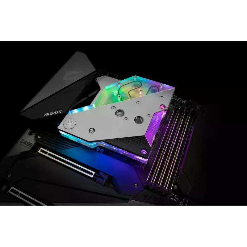 Ūdens bloks EK Water Blocks akrils alumīnijs misiņš varš sudraba caurspīdīgs