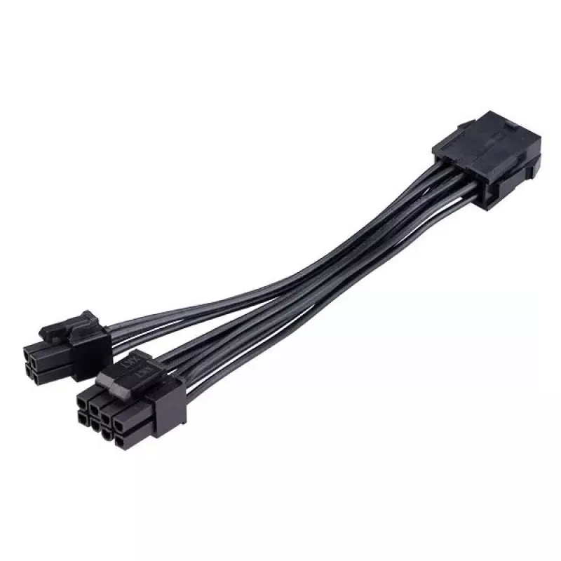 Adaptera kabelis Akasa AK-CBPW22-15 — 8-pin EPS uz 4-pin ATX, 15 cm