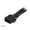 Adaptera kabelis Akasa AK-CBPW22-15 — 8-pin EPS uz 4-pin ATX, 15 cm