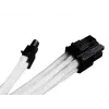kabelis PCI-E 8pin(6+2) Silverstone SST-PP07-PCIW 0.25m